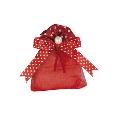SACCH PC BORDO RASO POIS RED